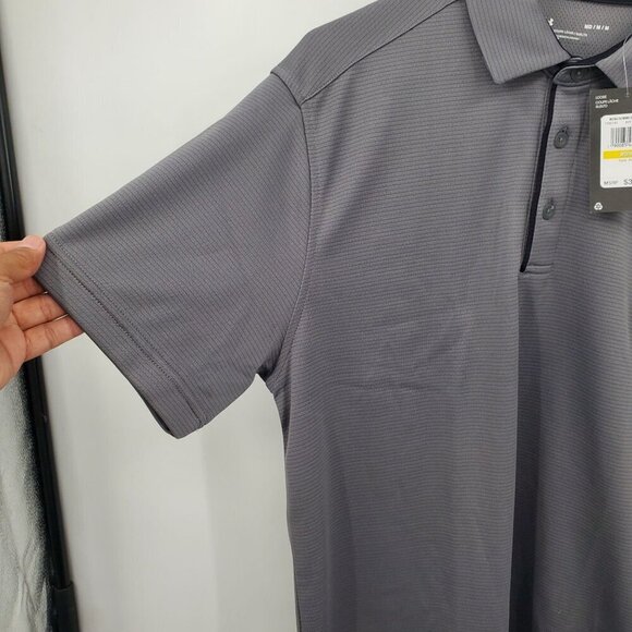 Under Armour Graphite Tech Polo Tee Shirt Top Men Size Medium NWT Athletic - Picture 4 of 15